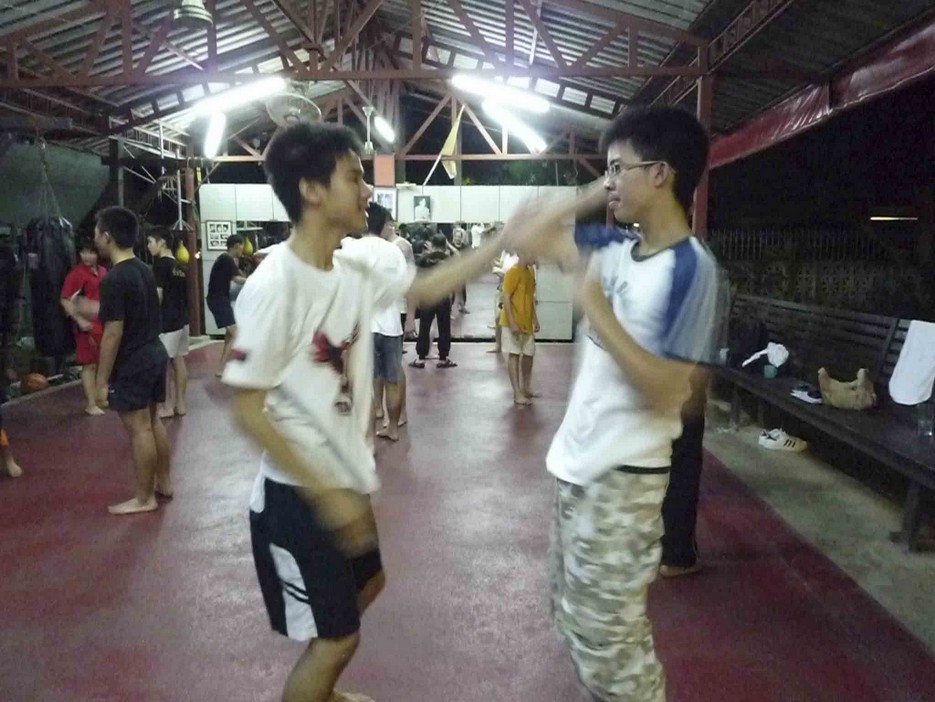 การเรียนมวยไชยา